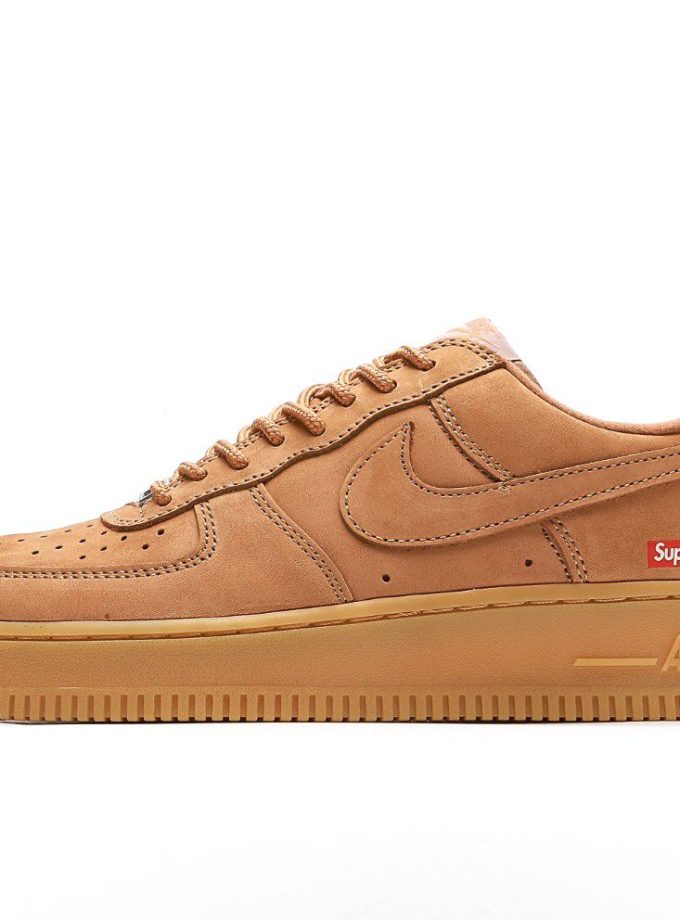 Supreme x Air Force 1 Low SP 'Wheat'