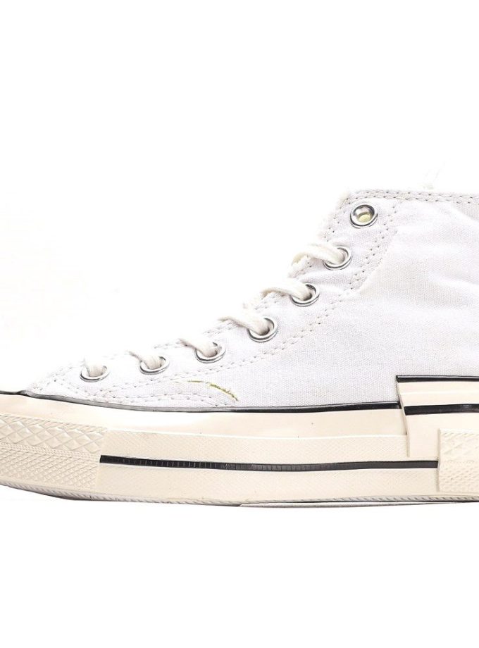 Chuck 70 High Hacked Heel White
