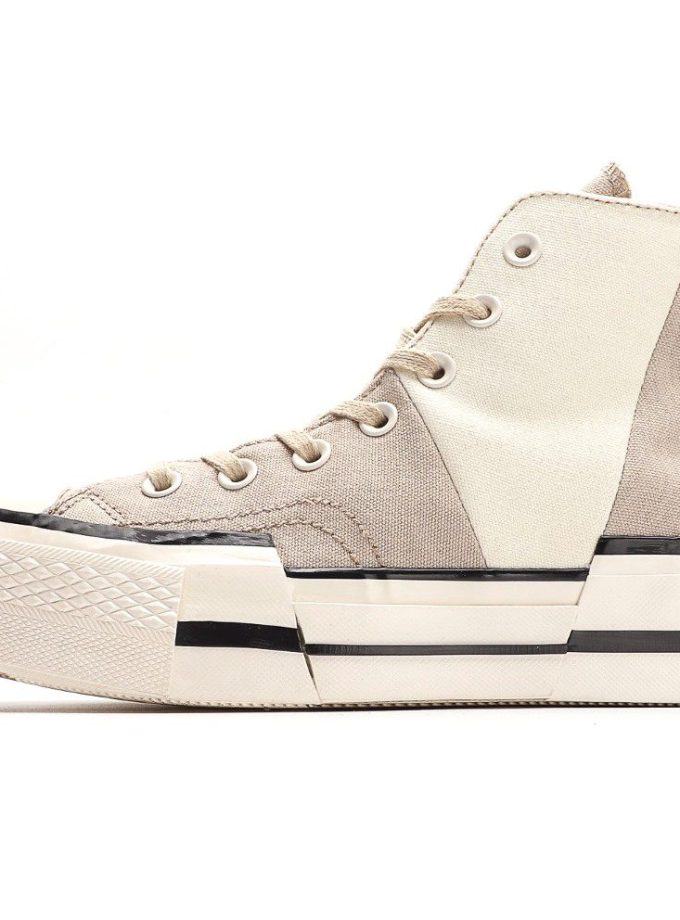 Chuck 70 High Plus Logo Collage ‑ Beach Stone