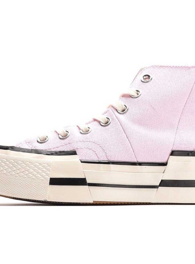 Chuck 70 High Plus Logo Collage ‑ Pastel Pink