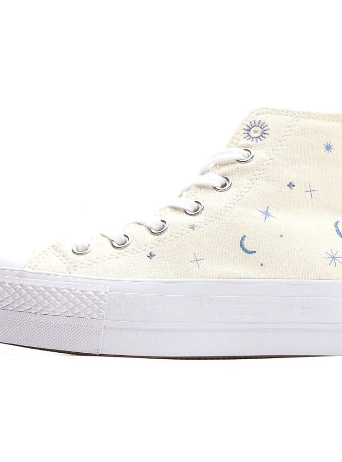 Chuck Taylor Celestial Lift Platform High Egret Purple