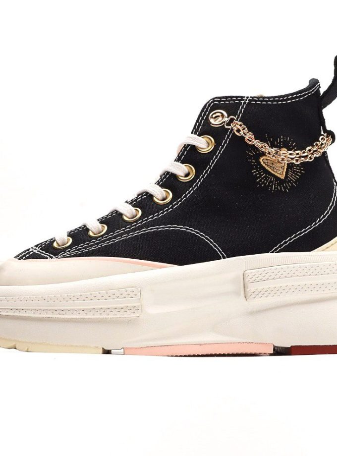 Converse Run Star Legacy CX Platform High Gold Chain Black