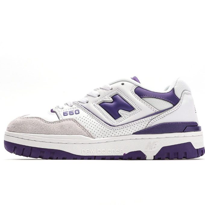 New Balance 550 White Purple
