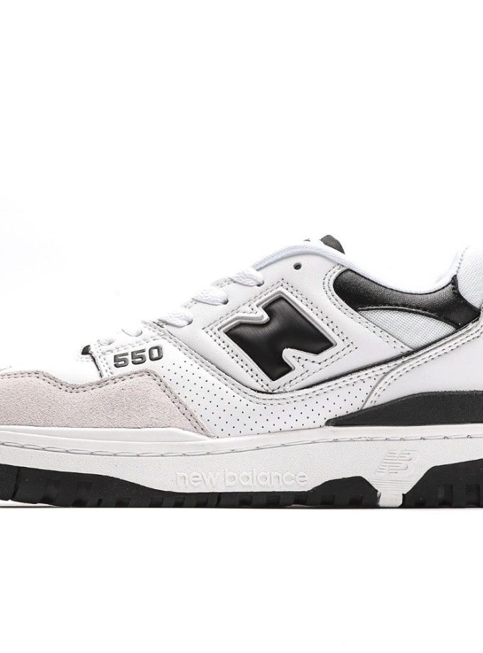 New Balance 550 Sea Salt Black