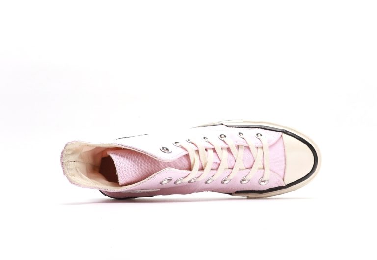 Chuck 70 High Plus Logo Collage ‑ Pastel Pink - Image 3