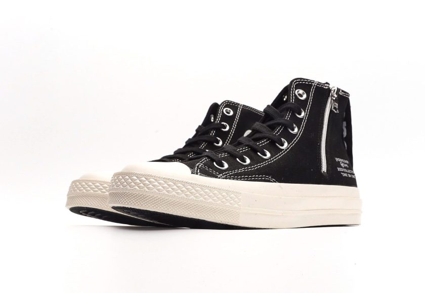 WTAPS x Undercover x Converse Addict Chuck Taylor High “Black” - Image 5