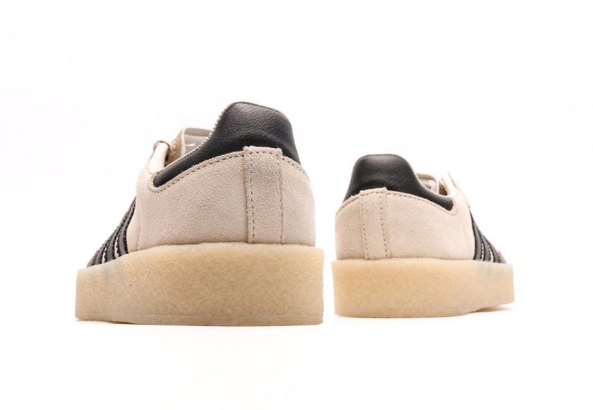 Ronnie Fieg x Clarks x 8th Street Samba "Kithmas - White Black" - Image 5