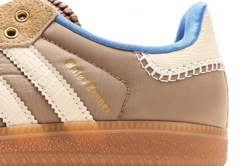 Wales Bonner x Samba Nylon 'Desert White' - Image 7