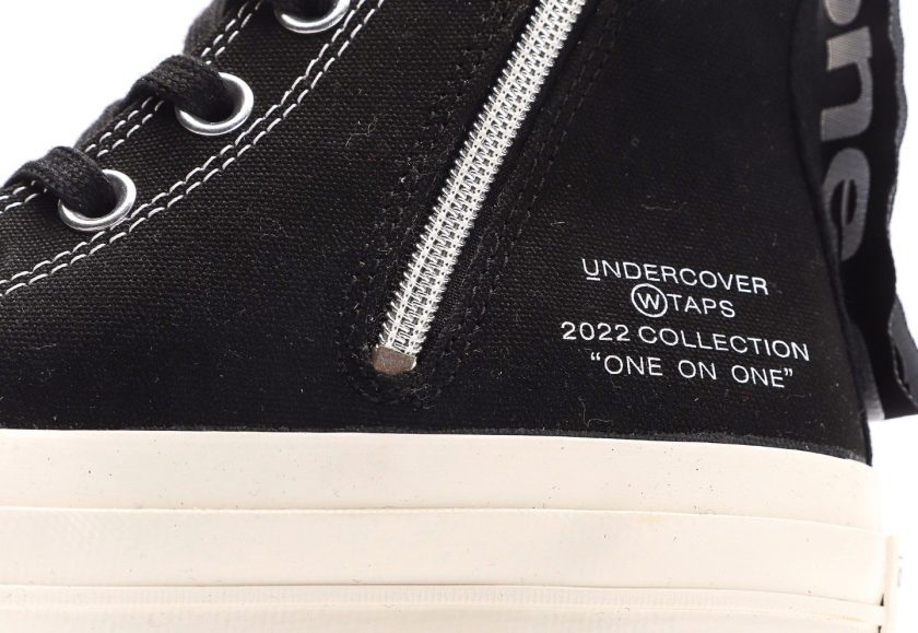 WTAPS x Undercover x Converse Addict Chuck Taylor High “Black” - Image 7