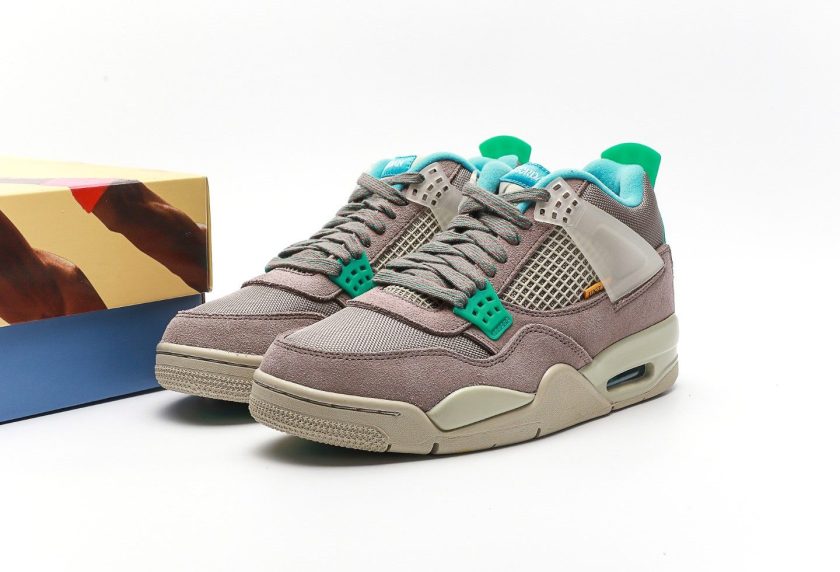 Union Air Jordan 4 Taupe Haze [PK GOD] - Image 9