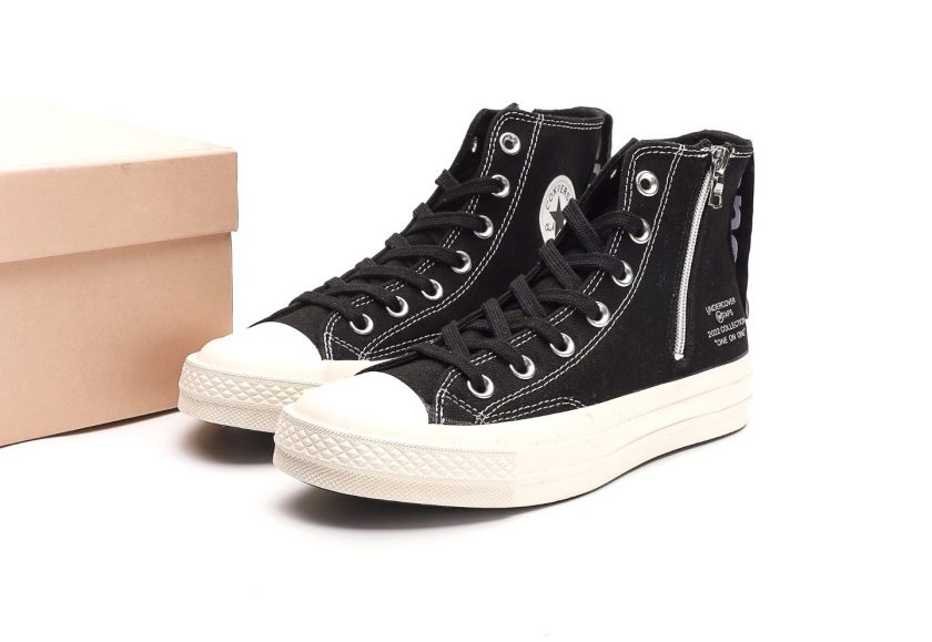 WTAPS x Undercover x Converse Addict Chuck Taylor High “Black” - Image 9