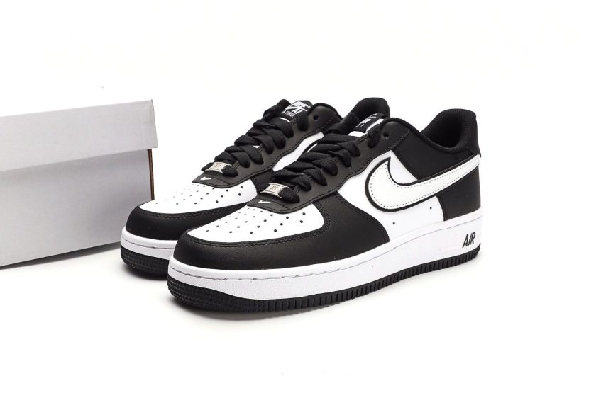 Air Force 1 Black White - Image 8