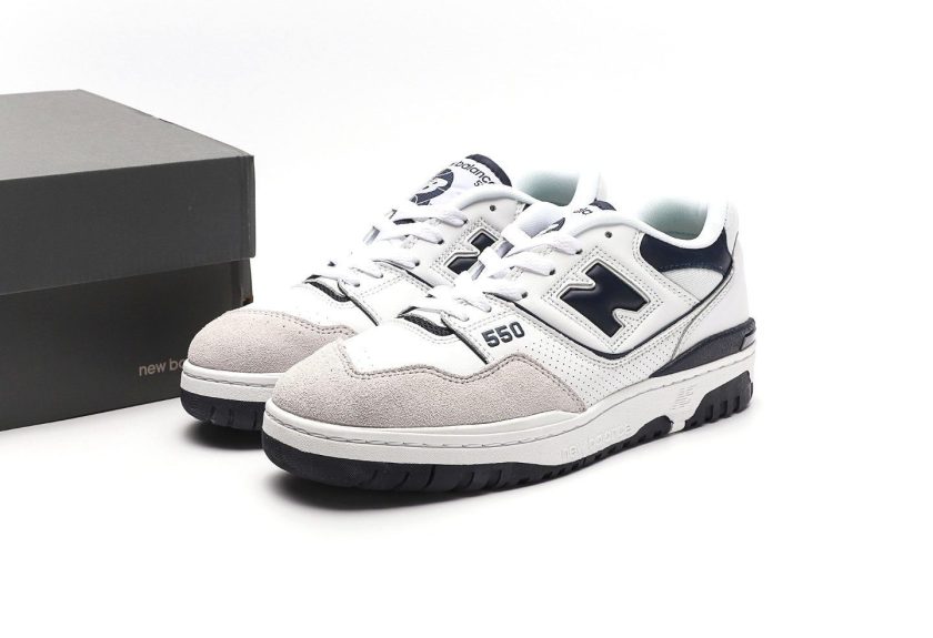 New Balance 550 Navy Blue - Image 9