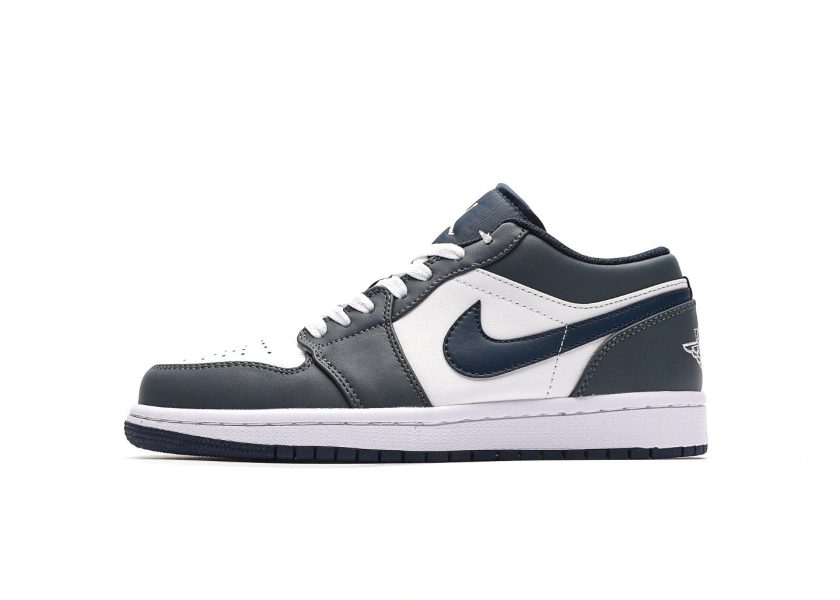 Air Jordan 1 Low White Navy Blue