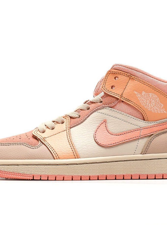 Air Jordan 1 Mid Apricot Orange