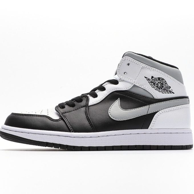 Air Jordan 1 Mid White Shadow