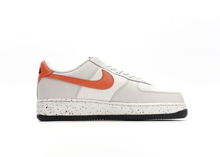 Air Force 1 GS White Starfish Orange - Image 2