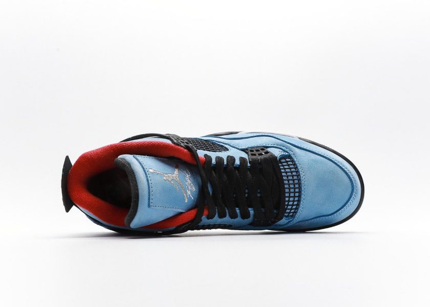 Travis Scott x Air Jordan 4 “Houston Oilers” [PK GOD] - Image 3