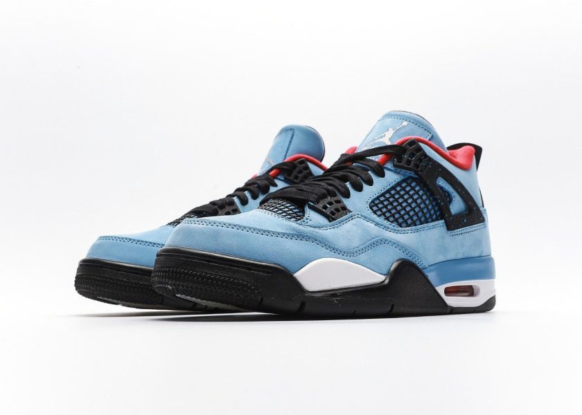 Travis Scott x Air Jordan 4 “Houston Oilers” [PK GOD] - Image 5