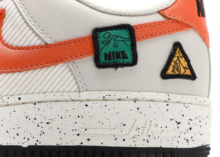 Air Force 1 GS White Starfish Orange - Image 7