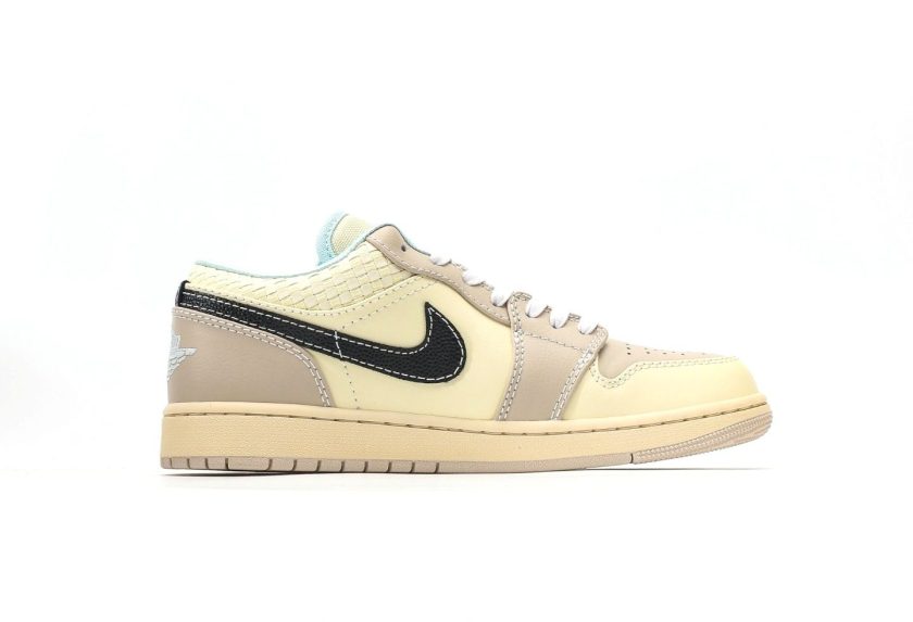 Air Jordan 1 Low Woven "Sanddrift" - Image 2