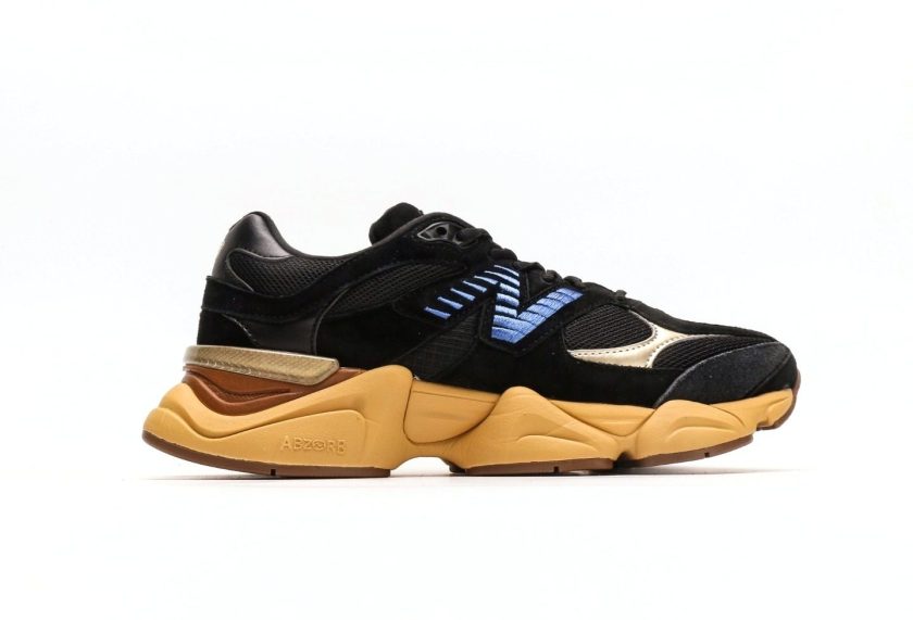 New Balance 9060 Black Royal Gum - Image 2