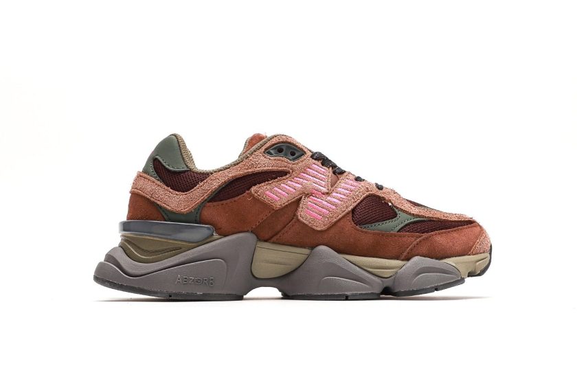 New Balance 9060 Burgundy - Image 2