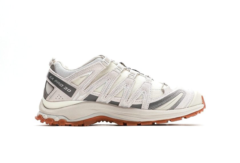 Salomon XA Pro 3D Suede "White Grey" - Image 2