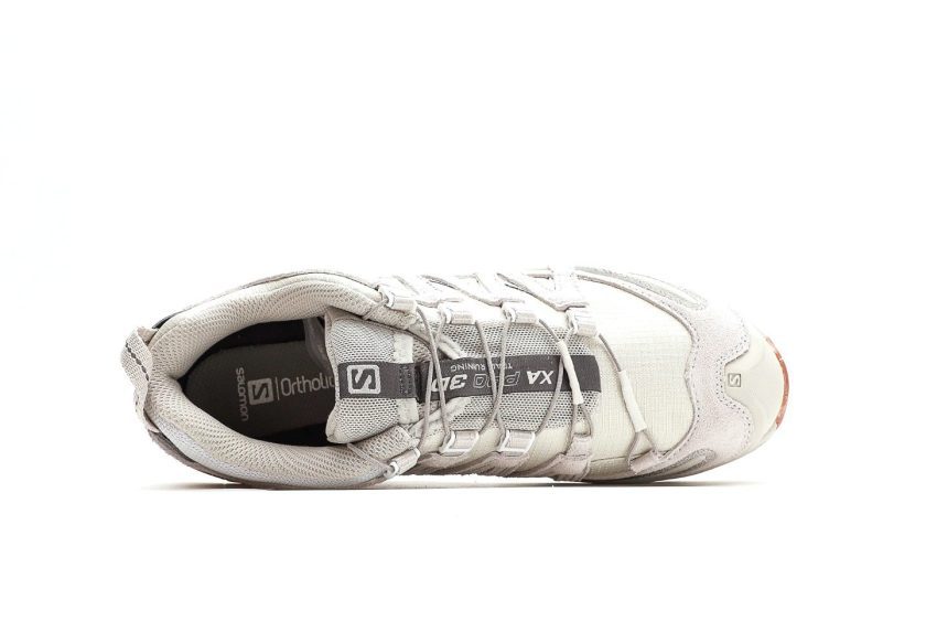 Salomon XA Pro 3D Suede "White Grey" - Image 3