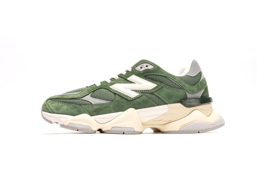 New Balance 9060 Green Suede