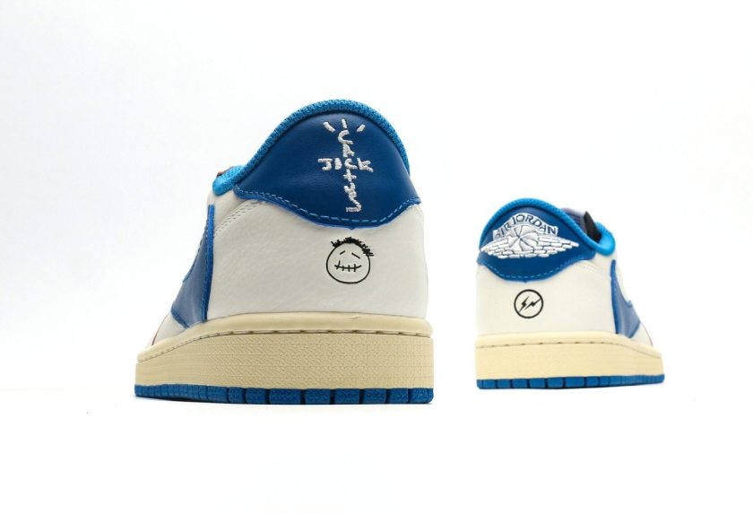 Travis Scott x Fragment x Air Jordan 1 Low OG - Image 6