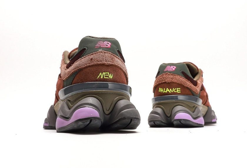 New Balance 9060 Burgundy - Image 6