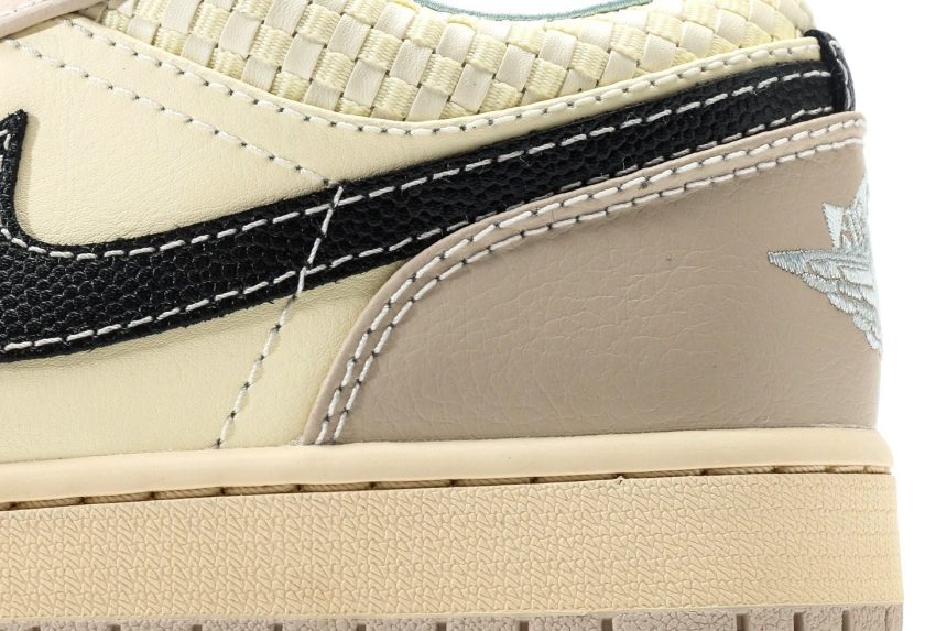 Air Jordan 1 Low Woven "Sanddrift" - Image 7