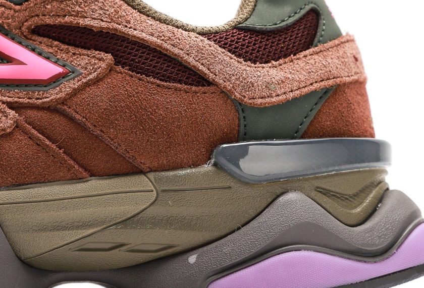 New Balance 9060 Burgundy - Image 7