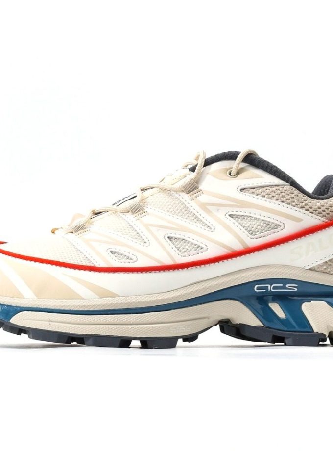 Salomon XT-6 Expanse "Almond Milk/Aegean Blue"
