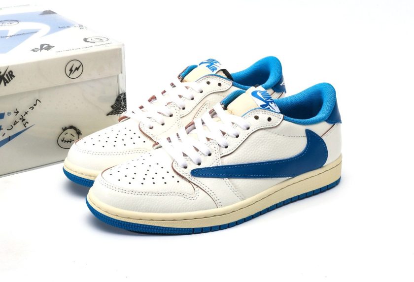 Travis Scott x Fragment x Air Jordan 1 Low OG - Image 9