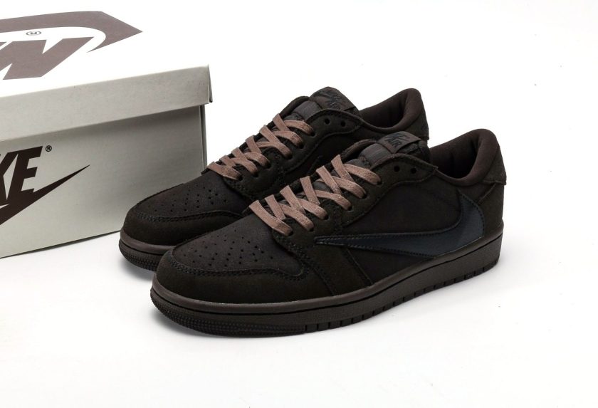 Travis Scott x Air Jordan 1 Low OG Velvet Brown - Image 9