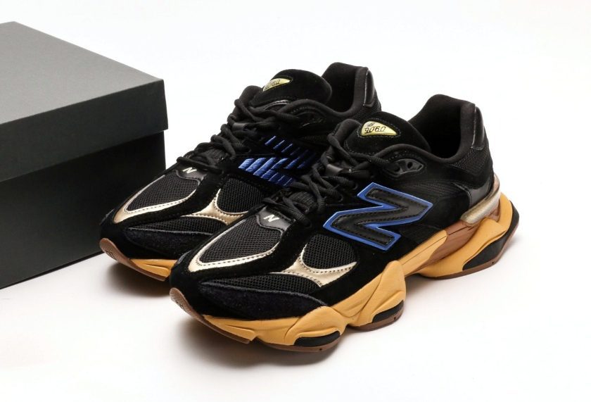New Balance 9060 Black Royal Gum - Image 9