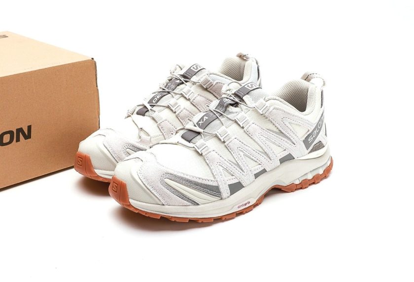 Salomon XA Pro 3D Suede "White Grey" - Image 9