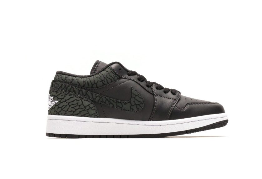 Air Jordan 1 Low SE 'Black Elephant' - Image 2