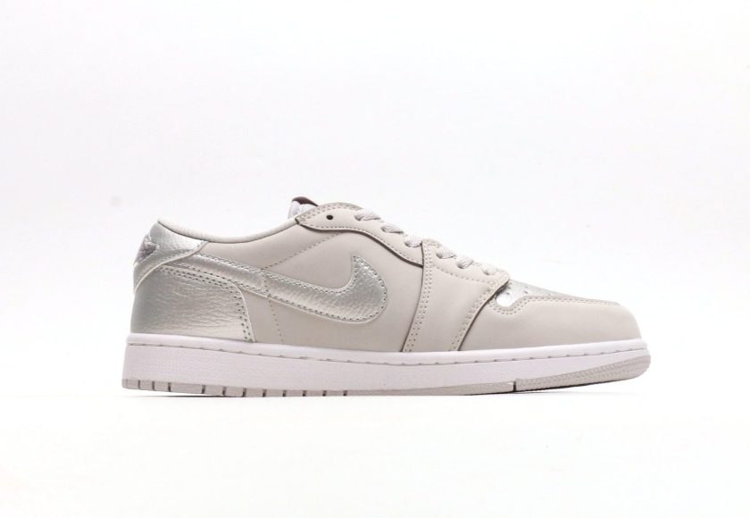 Air Jordan 1 Low "Metallic Silver" - Image 2