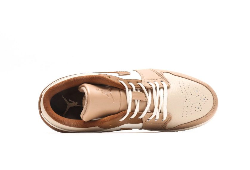 Air Jordan 1 Low Premium "Tan/Brown" - Image 3