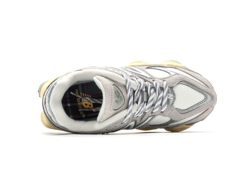New Balance 9060 Light Grey White - Image 3