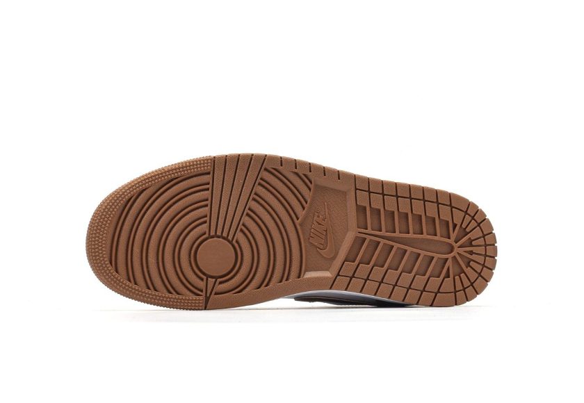 Air Jordan 1 Low Women's "Archaeo Brown/White" - Image 4