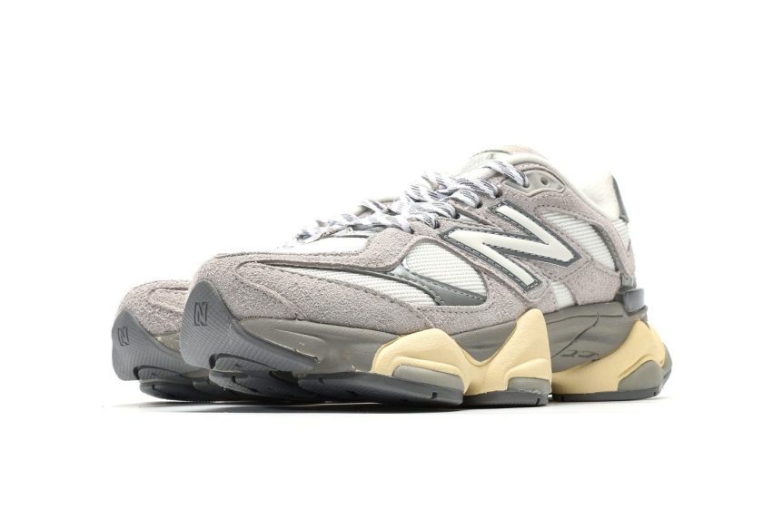 New Balance 9060 Light Grey White - Image 5