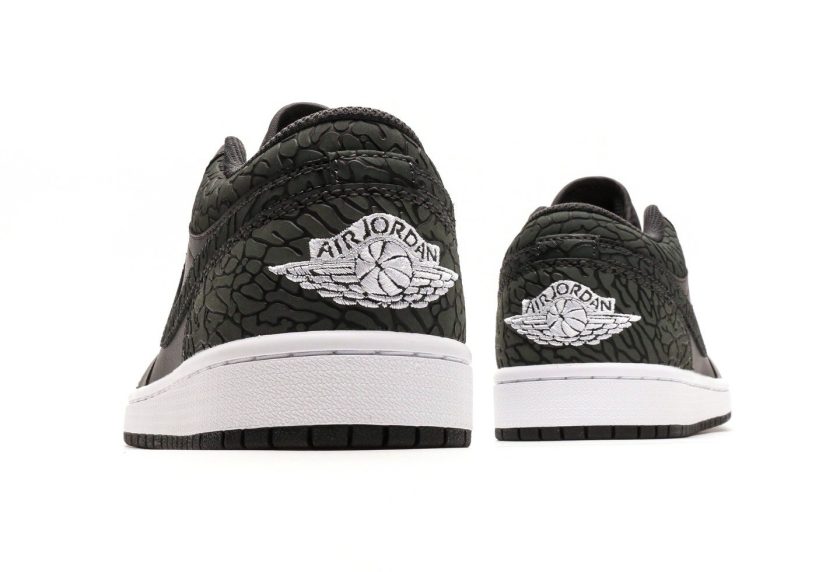 Air Jordan 1 Low SE 'Black Elephant' - Image 6