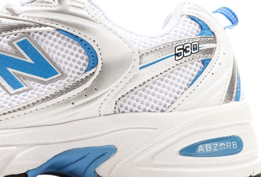 New Balance 530 "White Carolina Blue" - Image 7