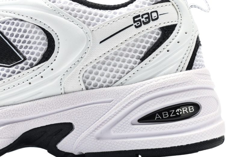 New Balance 530 White Black - Image 7