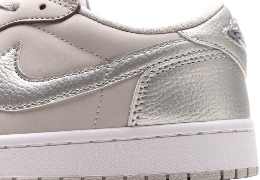 Air Jordan 1 Low "Metallic Silver" - Image 7