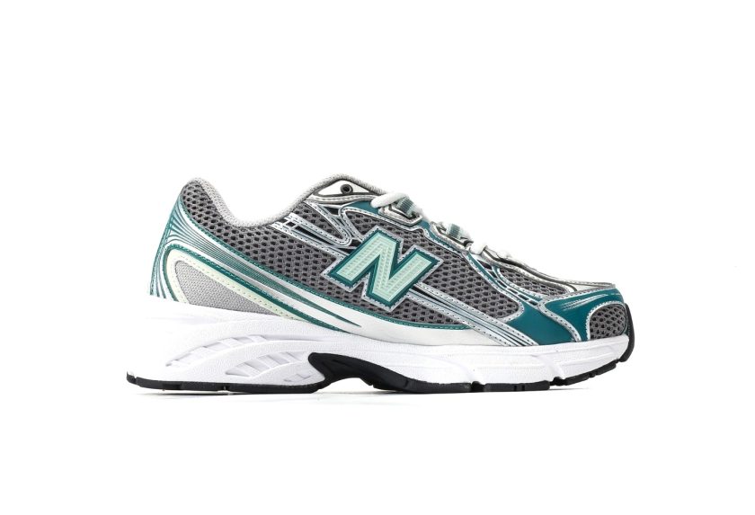 New Balance 740 Silver Metallic New Spruce - Image 2